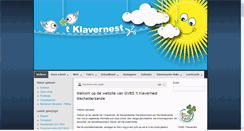 Desktop Screenshot of klavernest.be